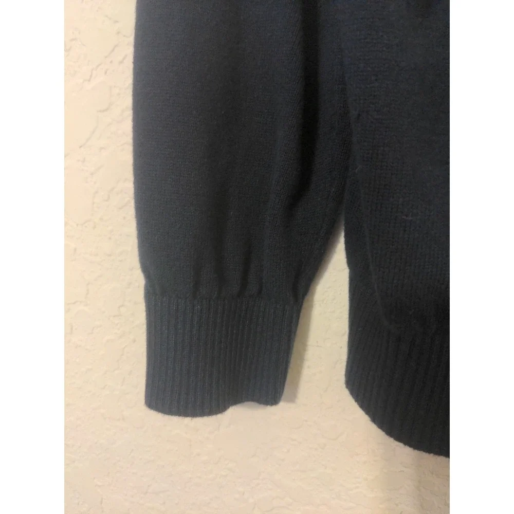 Children's Place Girls Navy Blue Long Sleeve Button Down Sweater Size 5/6